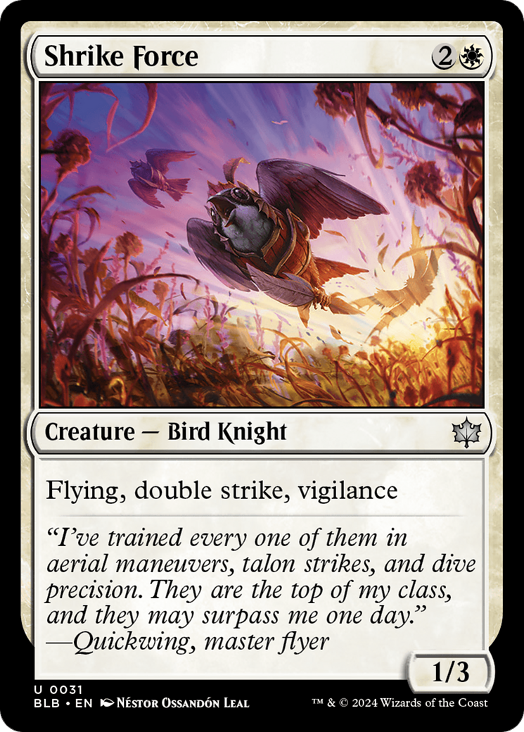 Shrike Force [Bloomburrow] | Good Games Adelaide SA