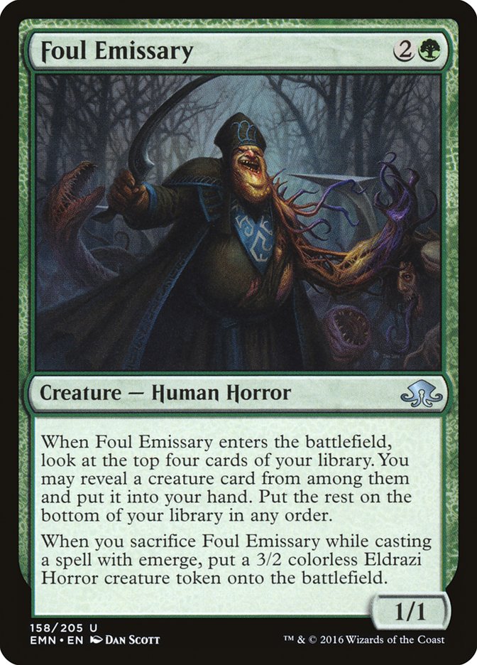 Foul Emissary 158 (Eldritch Moon)  - Foil | Good Games Adelaide SA