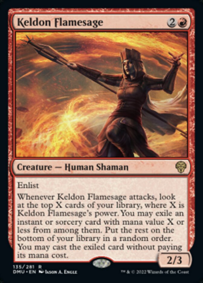 Keldon Flamesage [Dominaria United] | Good Games Adelaide SA