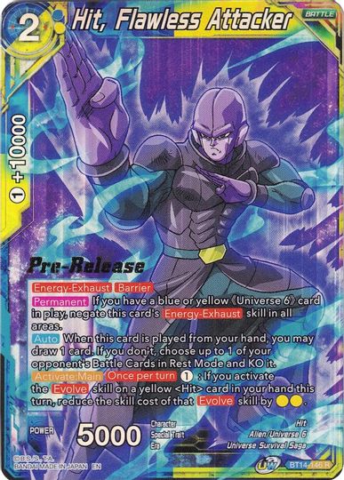 Hit, Flawless Attacker (BT14-146) [Cross Spirits Prerelease Promos] | Good Games Adelaide SA