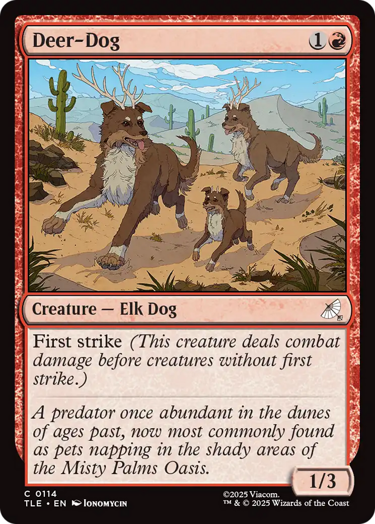 Deer-Dog [Avatar: The Last Airbender: Eternal-Legal] | Good Games Adelaide SA