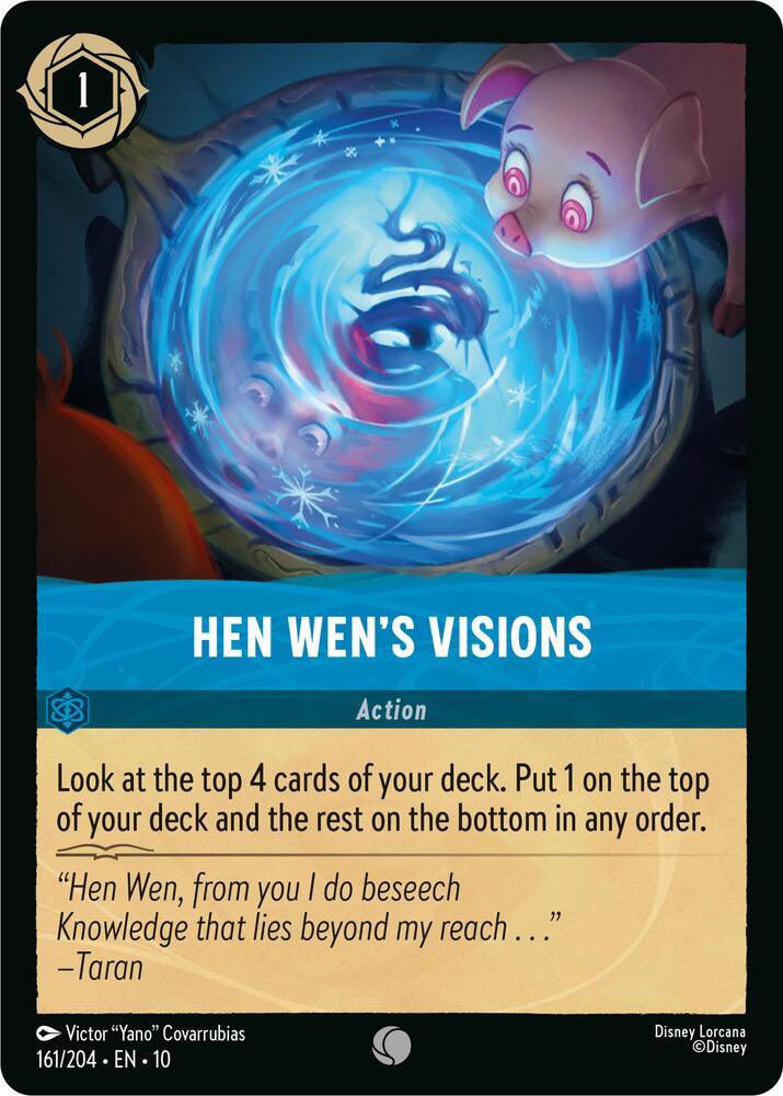 Hen Wens Visions 161/204 (Whispers in the Well)  | Good Games Adelaide SA