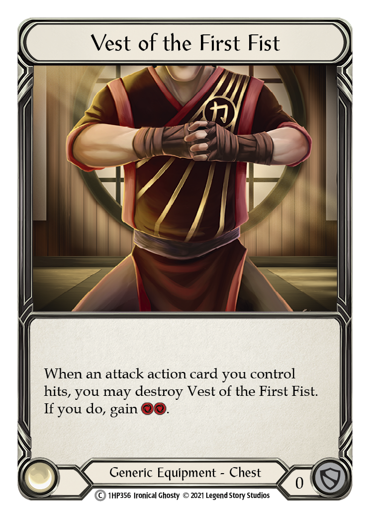 Vest of the First Fist [1HP356] | Good Games Adelaide SA