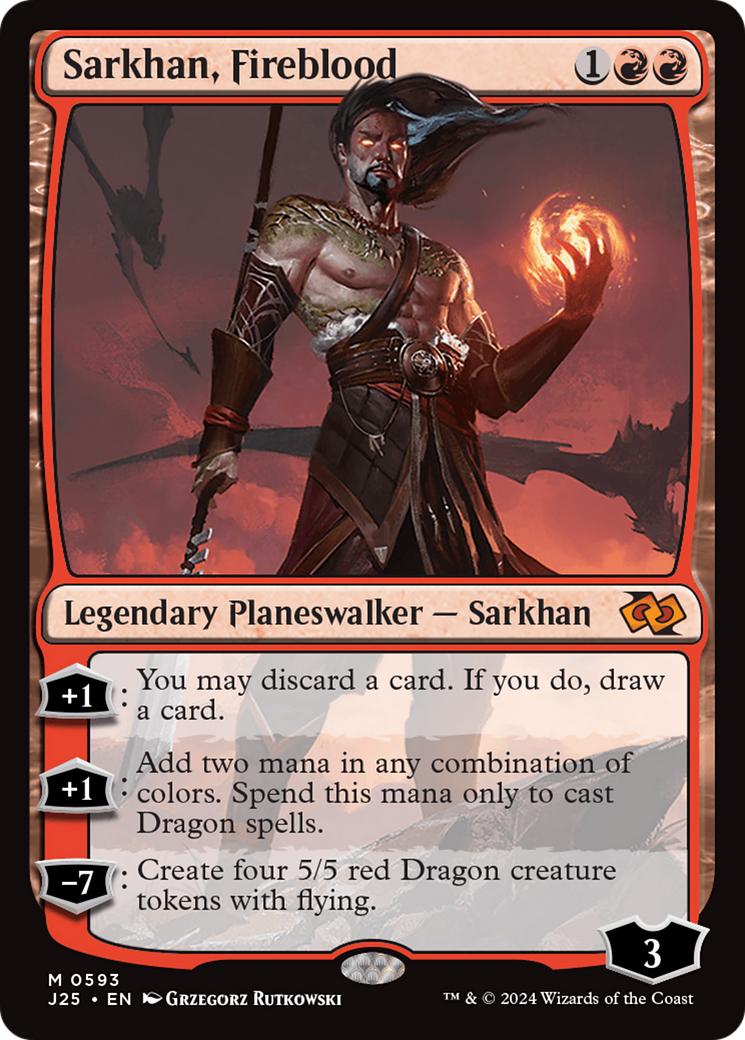 Sarkhan, Fireblood [Foundations Jumpstart] | Good Games Adelaide SA