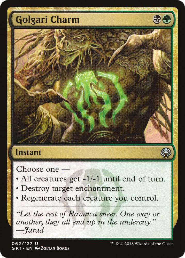 Golgari Charm 62 (Guilds of Ravnica: Guild Kits)  | Good Games Adelaide SA