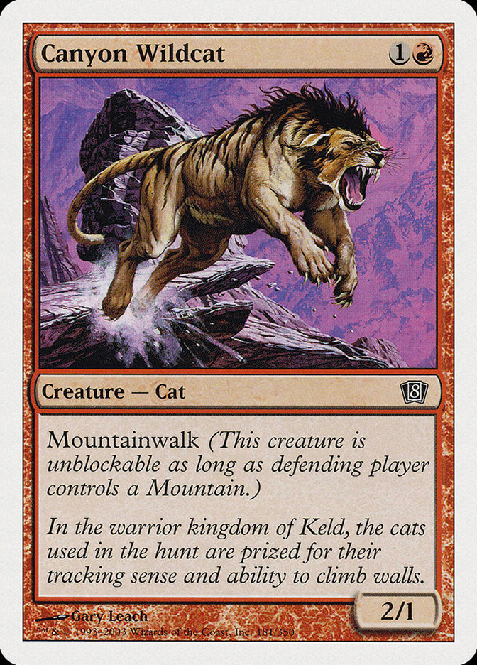 Canyon Wildcat [Eighth Edition] | Good Games Adelaide SA