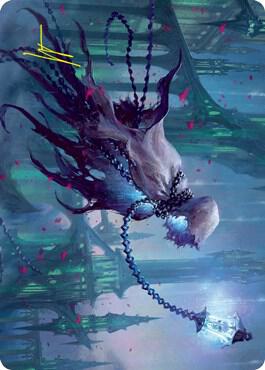 Wanderlight Spirit Art Card Gold Stamped Signature 26 (Art Series: Innistrad: Crimson Vow)  | Good Games Adelaide SA