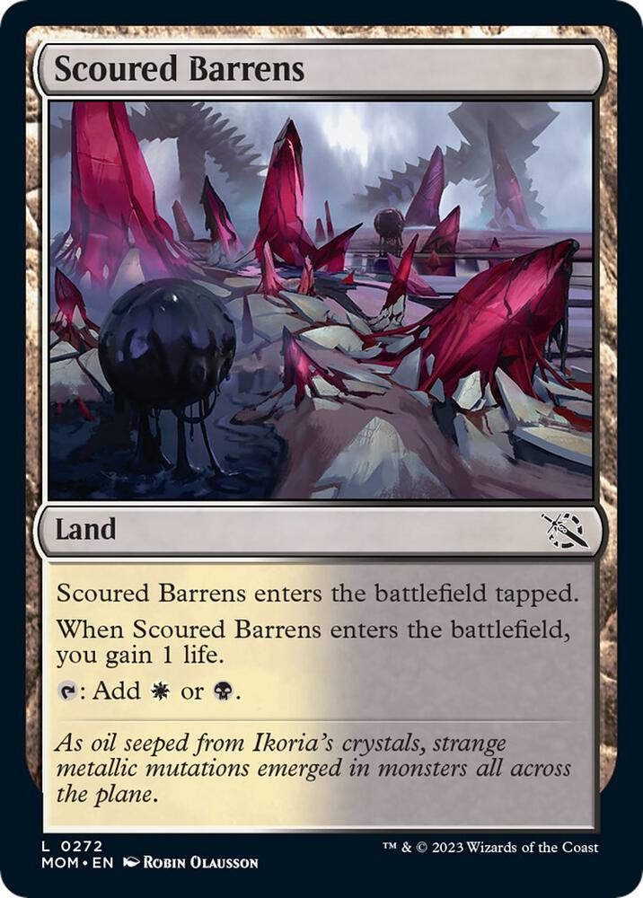 Scoured Barrens 272 (March of the Machine)  - Foil | Good Games Adelaide SA