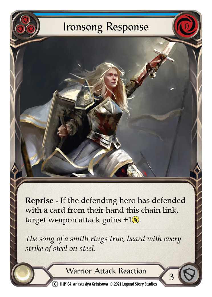 Ironsong Response (Blue) [1HP164] | Good Games Adelaide SA