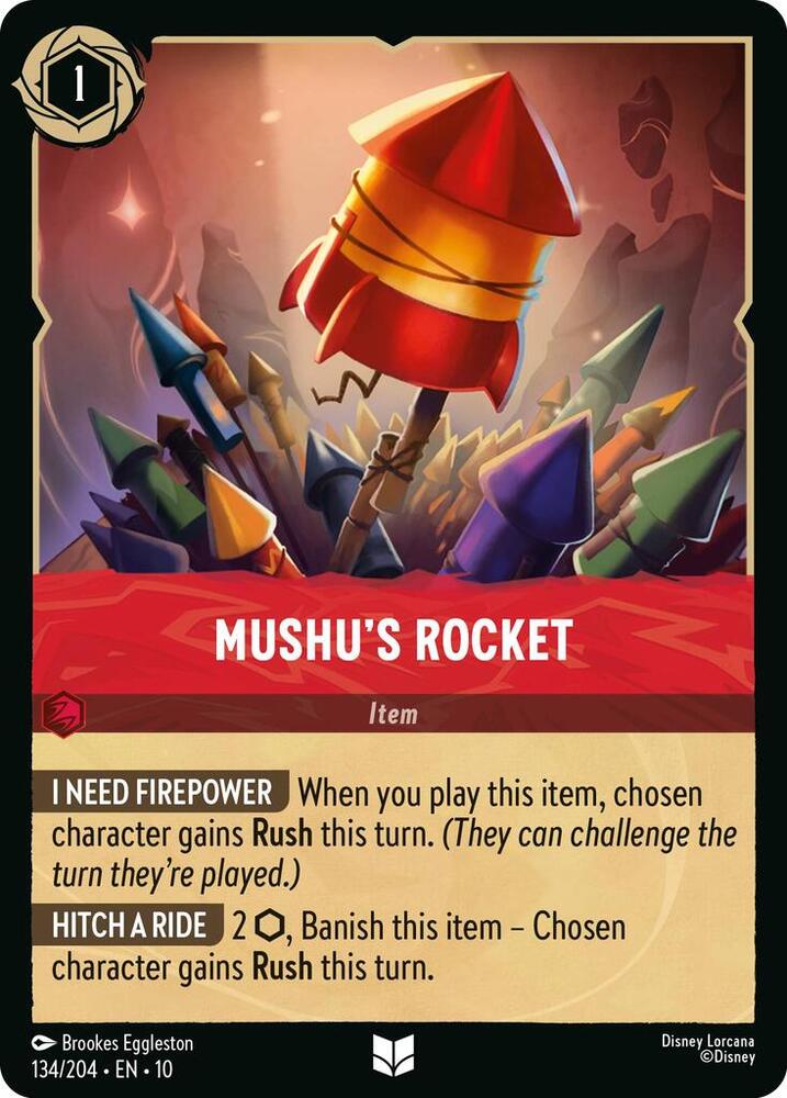 Mushus Rocket 134/204 (Whispers in the Well)  | Good Games Adelaide SA