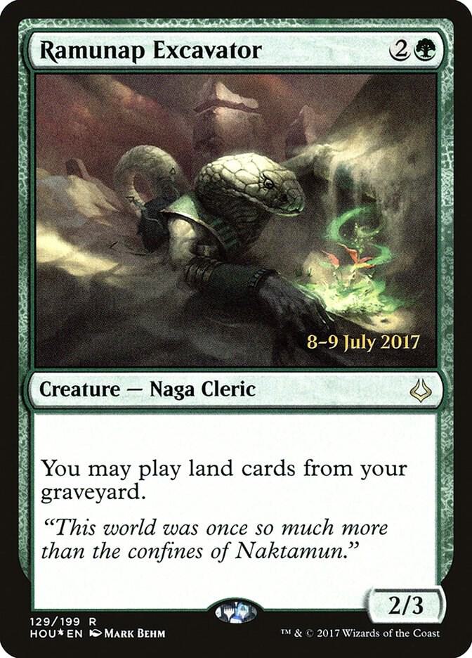 Ramunap Excavator 129 (Prerelease Cards)  - Foil | Good Games Adelaide SA