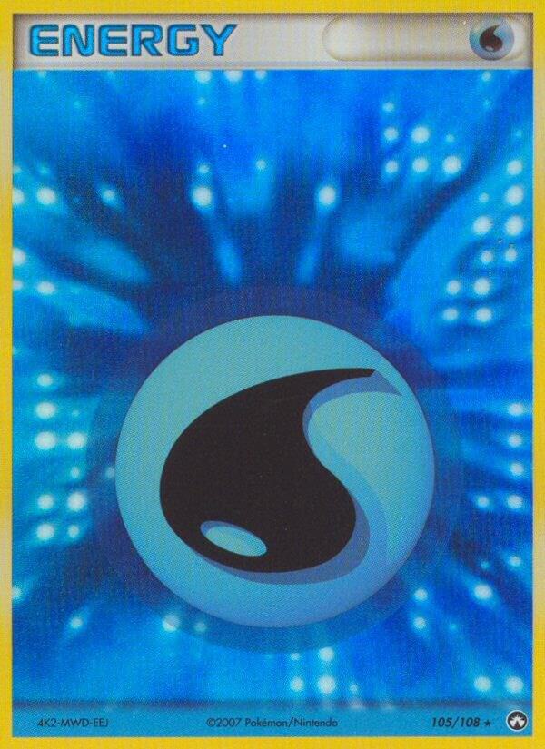 Water Energy 105/108 (Power Keepers)  - Holofoil | Good Games Adelaide SA