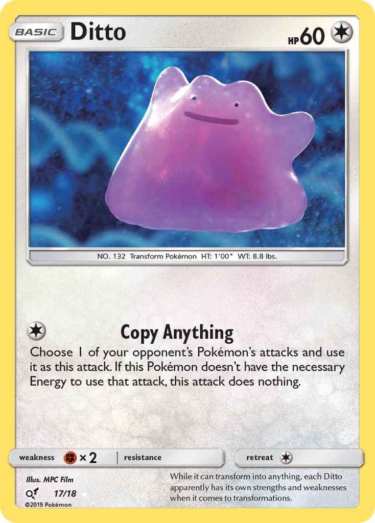 Ditto (17/18) [Sun & Moon: Detective Pikachu] | Good Games Adelaide SA