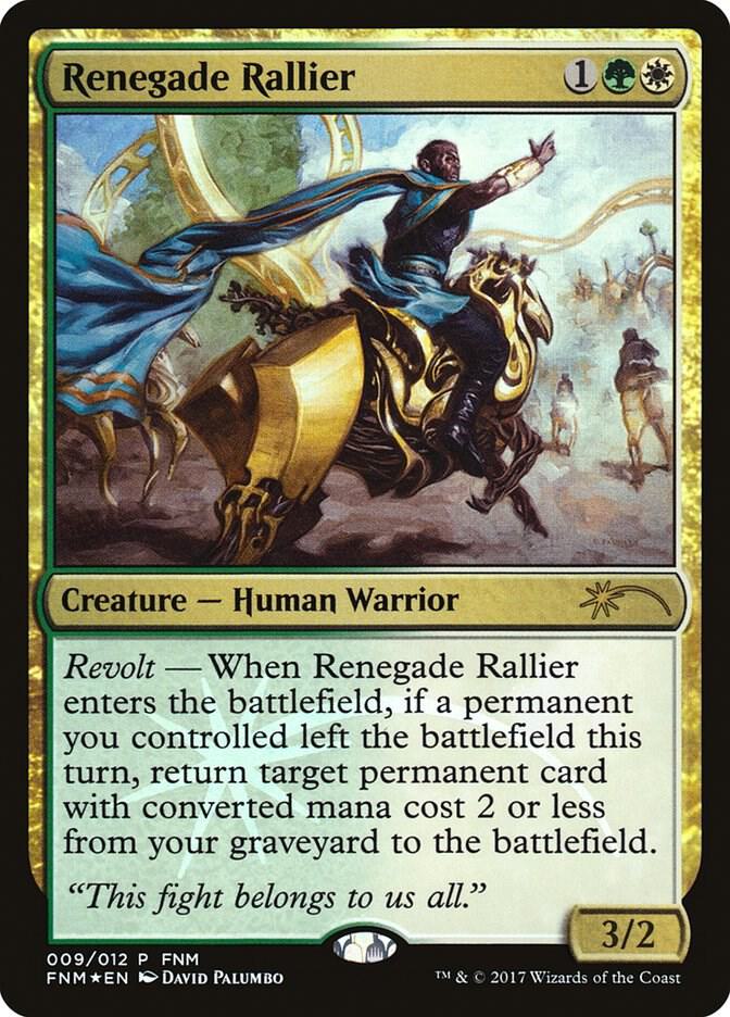 Renegade Rallier 9 (FNM Promos)  - Foil | Good Games Adelaide SA