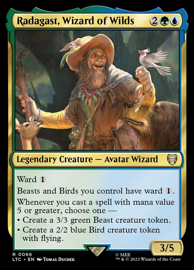 Radagast, Wizard of Wilds 66 (Commander: The Lord of the Rings: Tales of Middle-earth)  | Good Games Adelaide SA