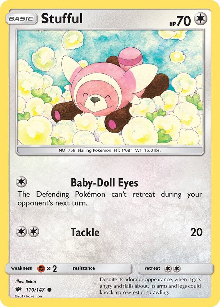 Stufful 110/147 (SM - Burning Shadows)  | Good Games Adelaide SA