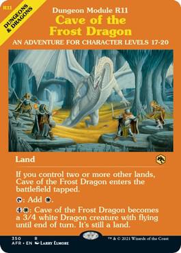 Cave of the Frost Dragon Dungeon Module 350 (Adventures in the Forgotten Realms)  | Good Games Adelaide SA