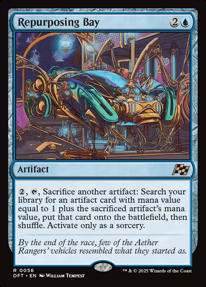 Repurposing Bay 56 (Aetherdrift)  - Foil | Good Games Adelaide SA