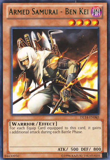 Armed Samurai - Ben Kei (Green) [DL14-EN003] Rare | Good Games Adelaide SA