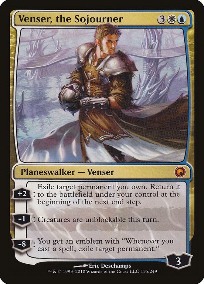 Venser, the Sojourner 135 (Scars of Mirrodin)  - Foil | Good Games Adelaide SA