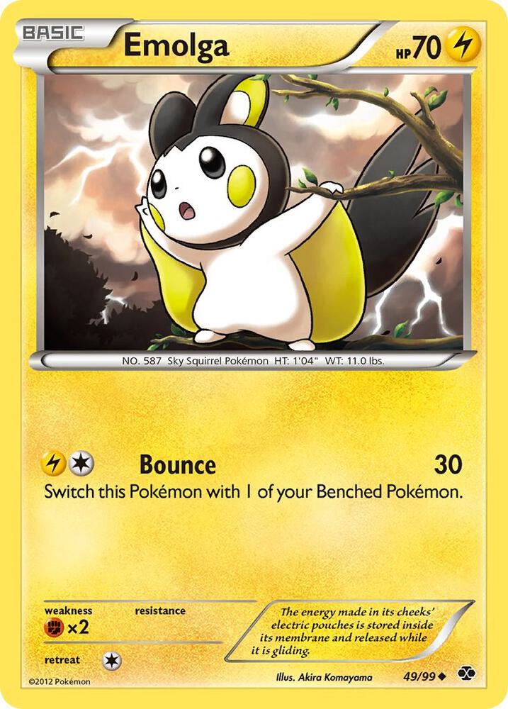 Emolga 49/99 (Next Destinies)  | Good Games Adelaide SA
