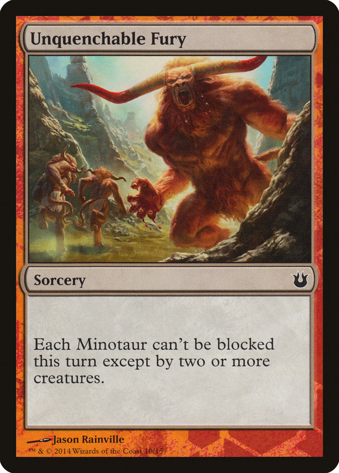 Unquenchable Fury [Hero's Path Promos] | Good Games Adelaide SA
