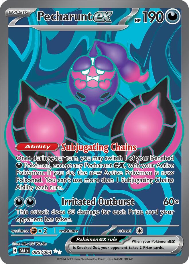 Pecharunt ex 085/064 (SV: Shrouded Fable)  - Holofoil | Good Games Adelaide SA