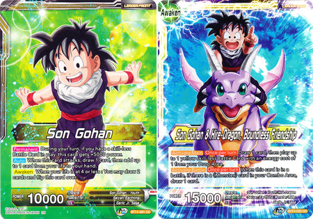 Son Gohan // Son Gohan & Hire-Dragon, Boundless Friendship [BT11-091] | Good Games Adelaide SA