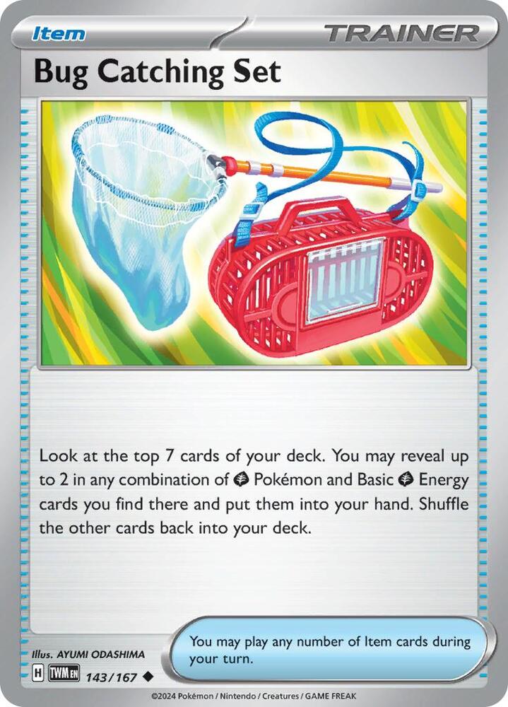 Bug Catching Set 143/167 (SV06: Twilight Masquerade)  | Good Games Adelaide SA