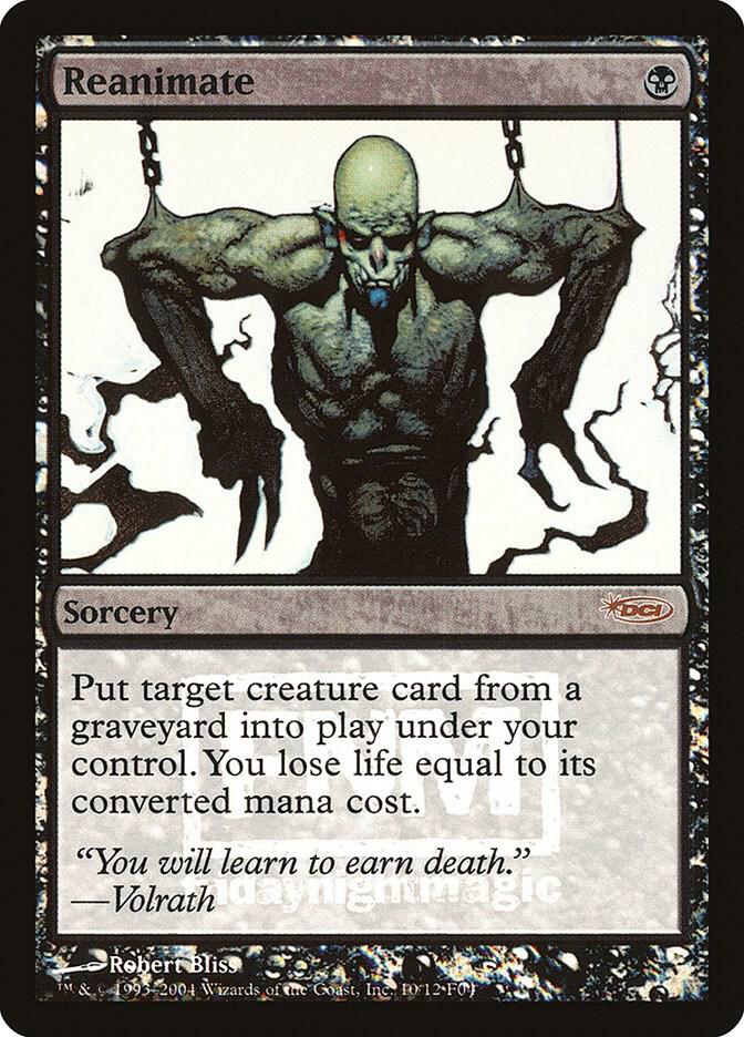 Reanimate 10 (FNM Promos)  - Foil | Good Games Adelaide SA