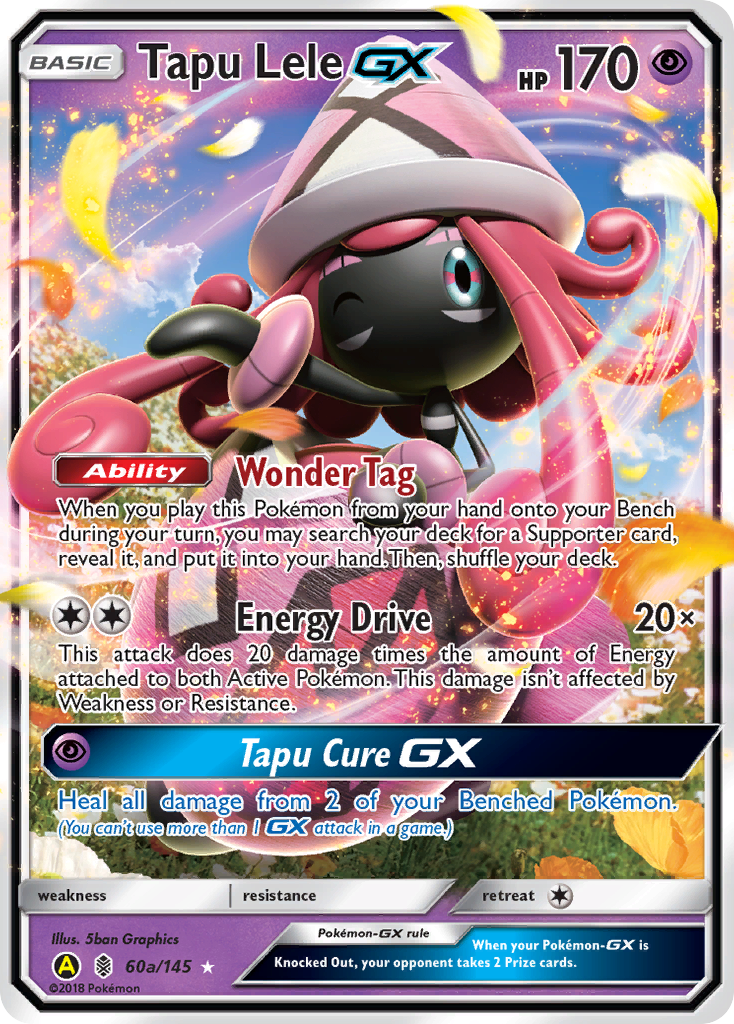 Tapu Lele GX (60a/145) [Alternate Art Promos] | Good Games Adelaide SA