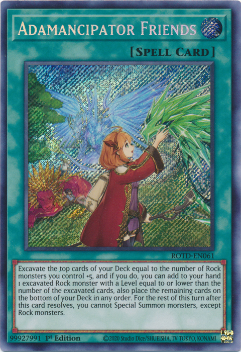 Adamancipator Friends [ROTD-EN061] Secret Rare | Good Games Adelaide SA