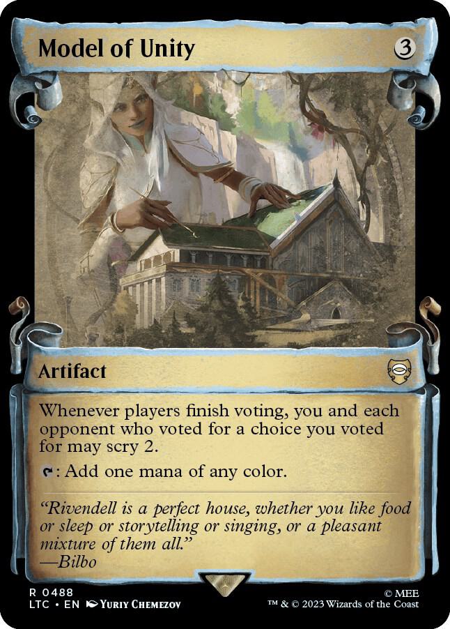 Model of Unity 488 (Commander: The Lord of the Rings: Tales of Middle-earth)  - Showcase Scroll | Good Games Adelaide SA