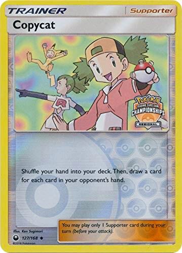 Copycat 127 168 Regional Championships 127/168 (League & Championship Cards)  - Reverse Holofoil | Good Games Adelaide SA