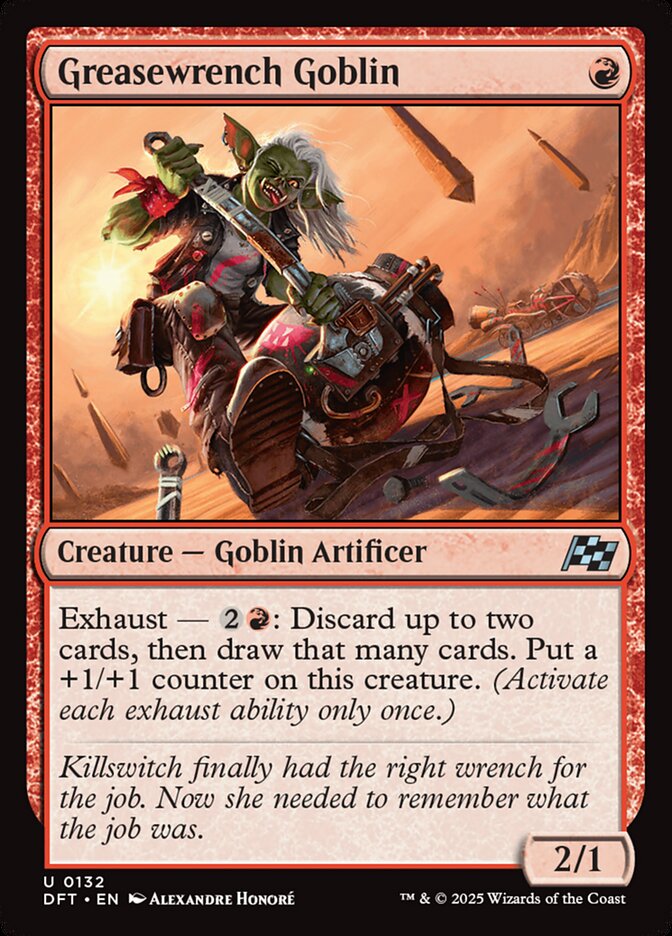 Greasewrench Goblin 132 (Aetherdrift)  - Foil | Good Games Adelaide SA