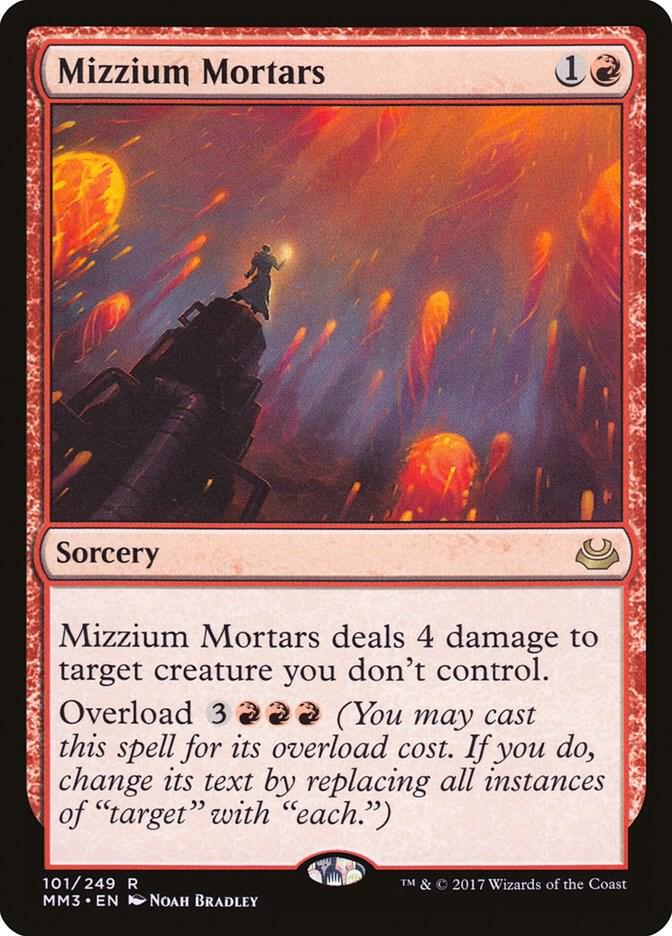 Mizzium Mortars 101 (Modern Masters 2017)  - Foil | Good Games Adelaide SA