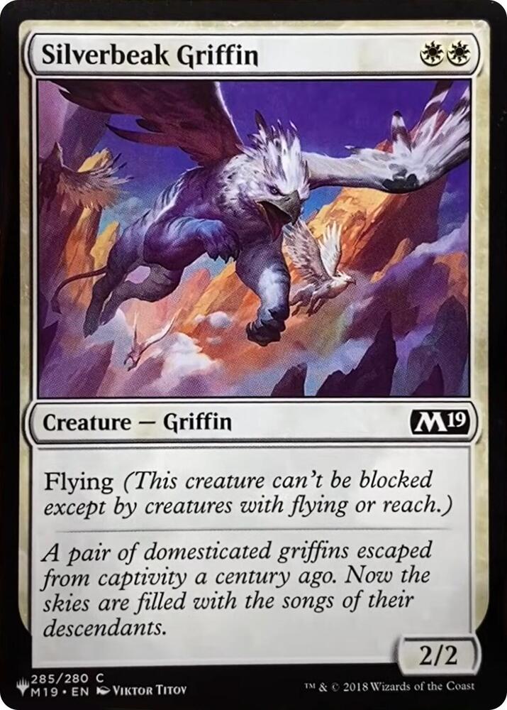 Silverbeak Griffin 285/280 (The List Reprints)  | Good Games Adelaide SA
