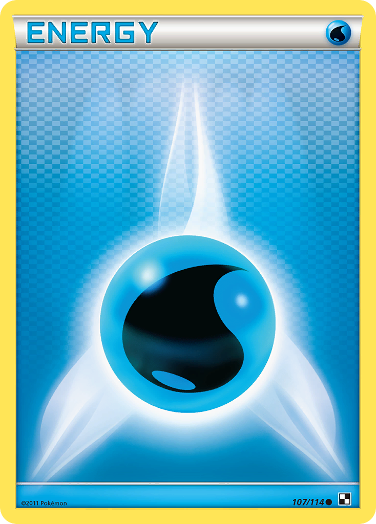 Water Energy (107/114) [Black & White: Base Set] | Good Games Adelaide SA