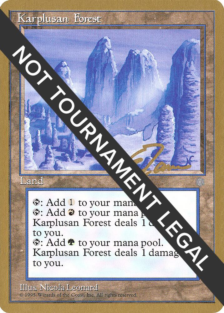 Karplusan Forest 1996 Eric Tam ICE et356/308 (World Championship Decks)  | Good Games Adelaide SA