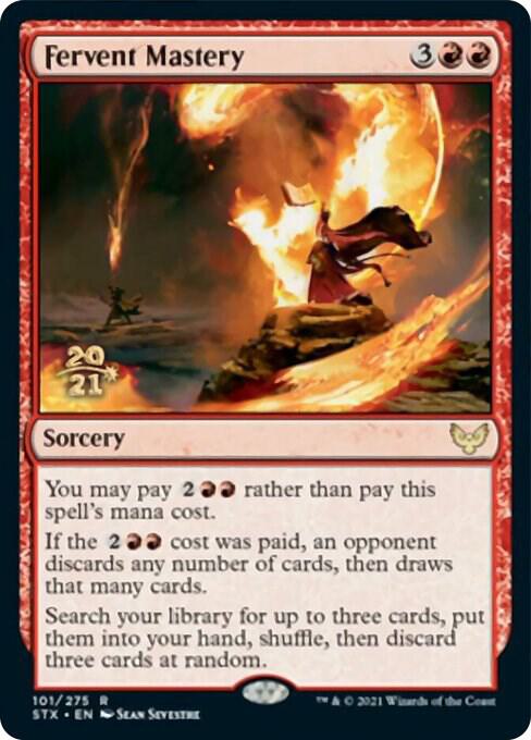 Fervent Mastery 101 (Prerelease Cards)  - Foil | Good Games Adelaide SA