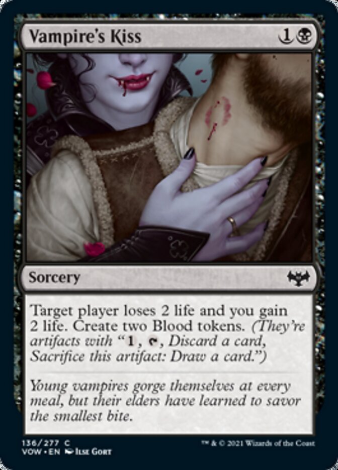 Vampire's Kiss [Innistrad: Crimson Vow] | Good Games Adelaide SA