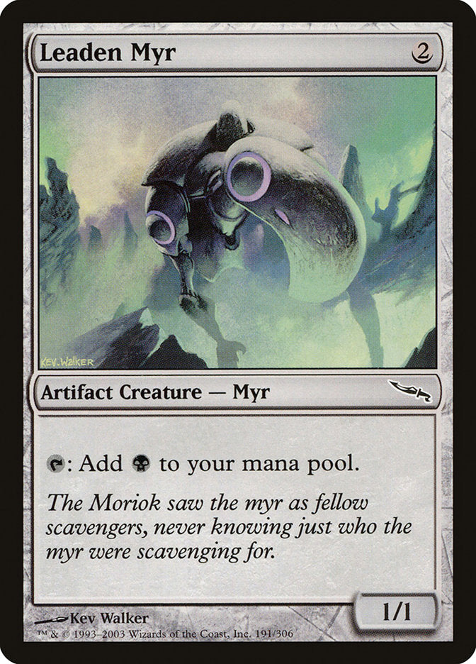 Leaden Myr [Mirrodin] | Good Games Adelaide SA