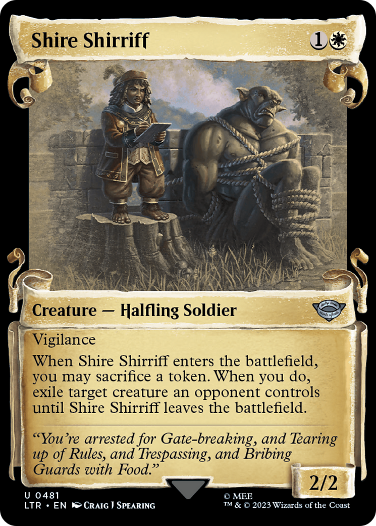 Shire Shirriff [The Lord of the Rings: Tales of Middle-Earth Showcase Scrolls] | Good Games Adelaide SA
