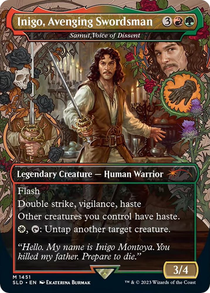 Inigo Avenging Swordsman Samut Voice of Dissent 1451 (Secret Lair Drop Series)  | Good Games Adelaide SA