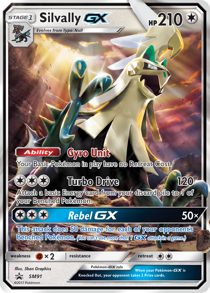 Silvally GX (SM91) [Sun & Moon: Black Star Promos] | Good Games Adelaide SA