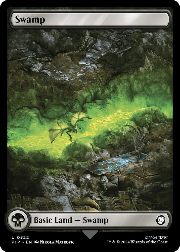 Swamp 0322 322 (Universes Beyond: Fallout)  | Good Games Adelaide SA