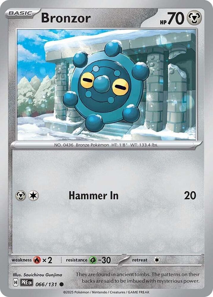 Bronzor 066/131 (SV: Prismatic Evolutions)  | Good Games Adelaide SA