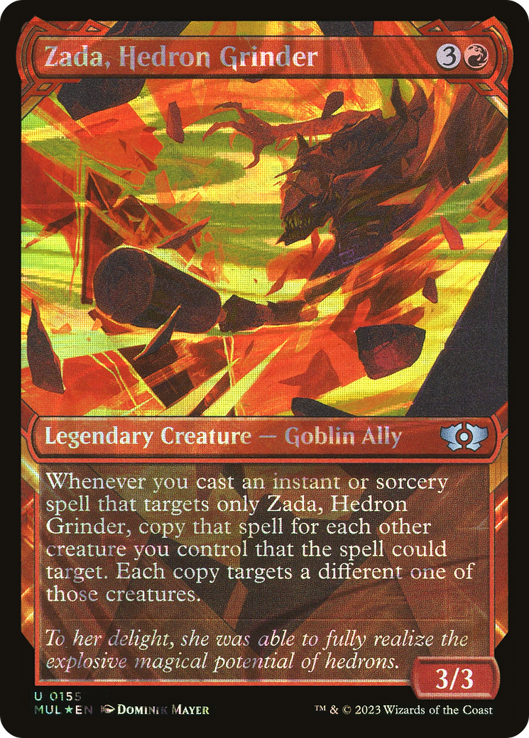 Zada, Hedron Grinder (Halo Foil) [Multiverse Legends] | Good Games Adelaide SA