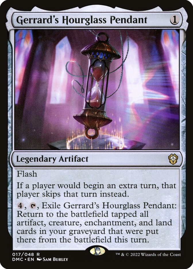 Gerrard's Hourglass Pendant 17 (Commander: Dominaria United)  | Good Games Adelaide SA