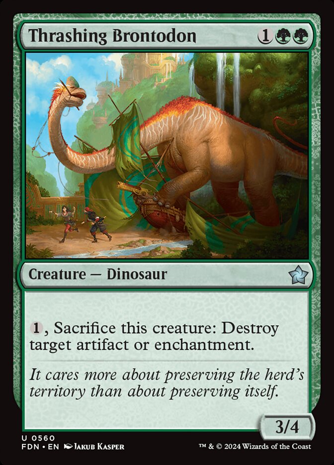 Thrashing Brontodon 560 (Foundations)  | Good Games Adelaide SA
